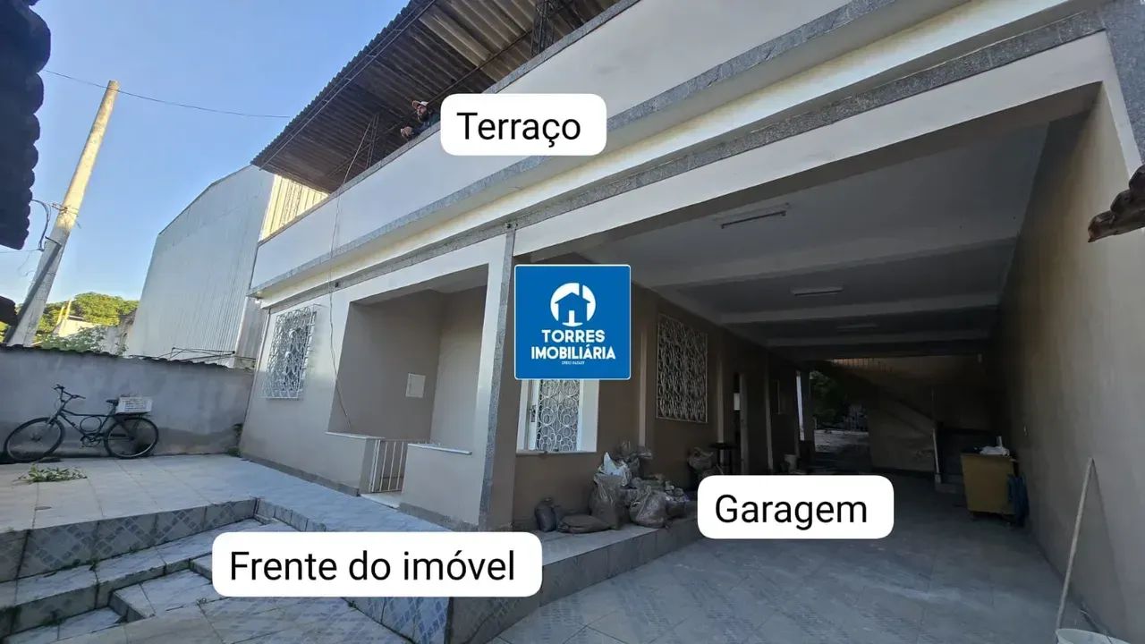 Casa 2 quartos com garagem e terraço - Gradim - Foto 2