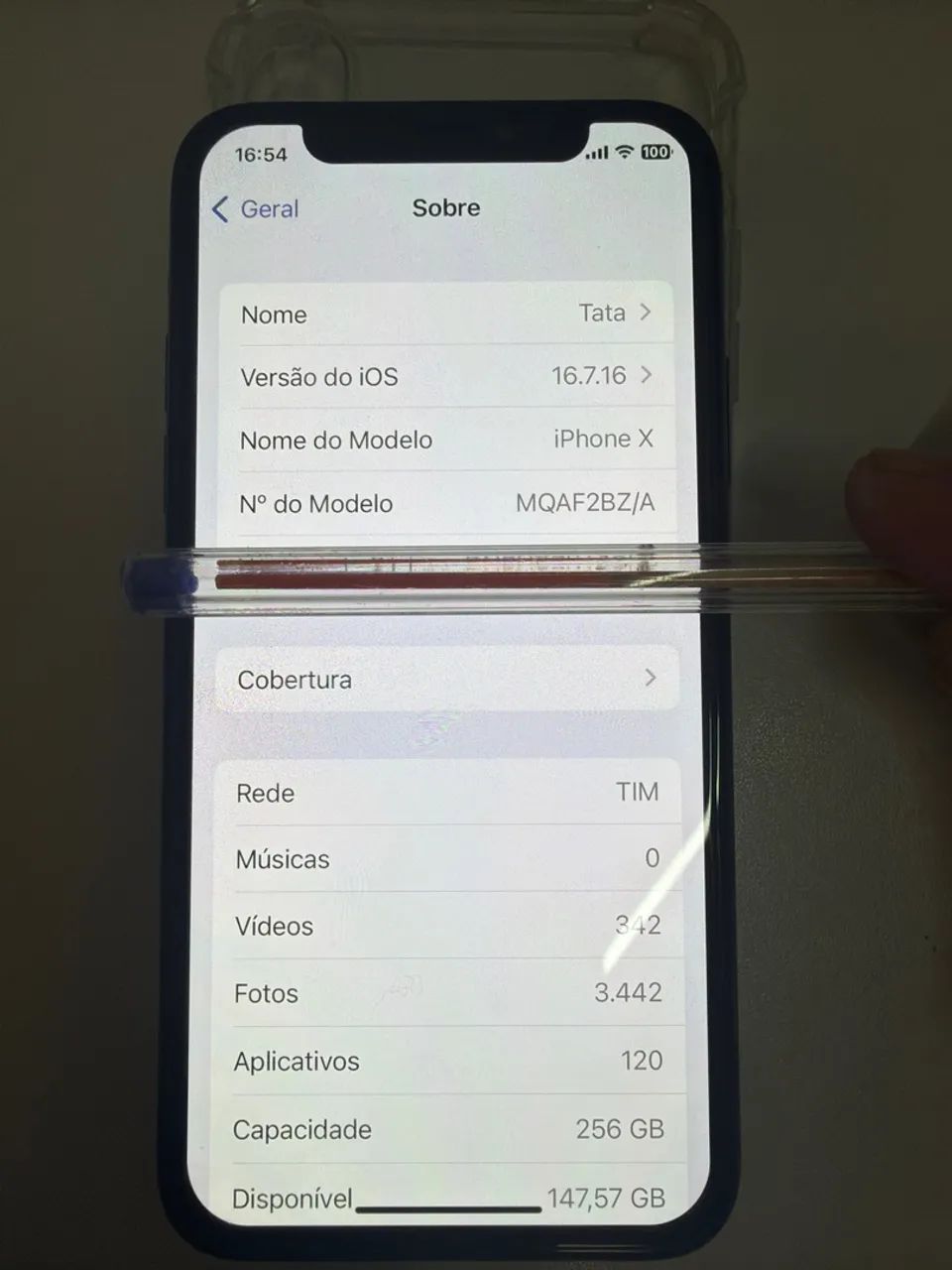iPhone X 256 GB - Foto 5