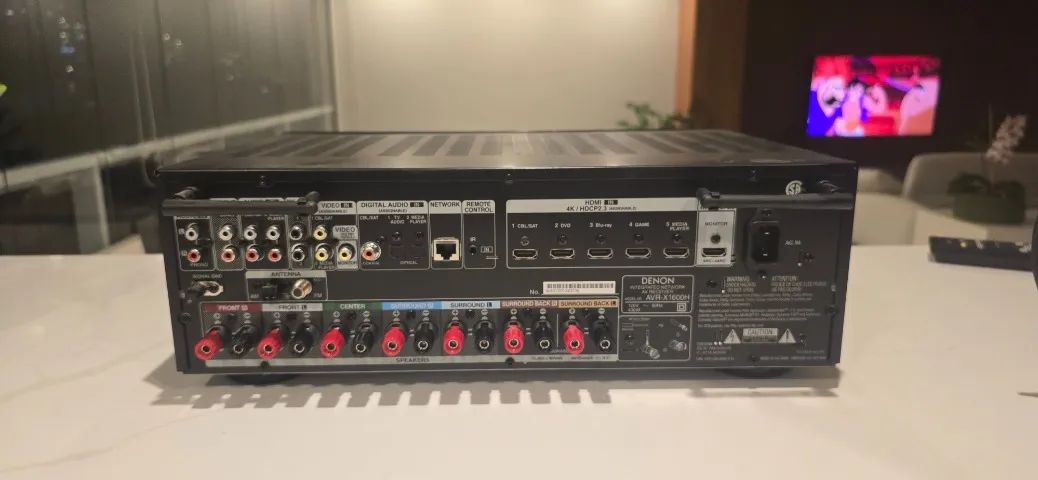 Receiver Denon AVR-X1600H - Foto 2