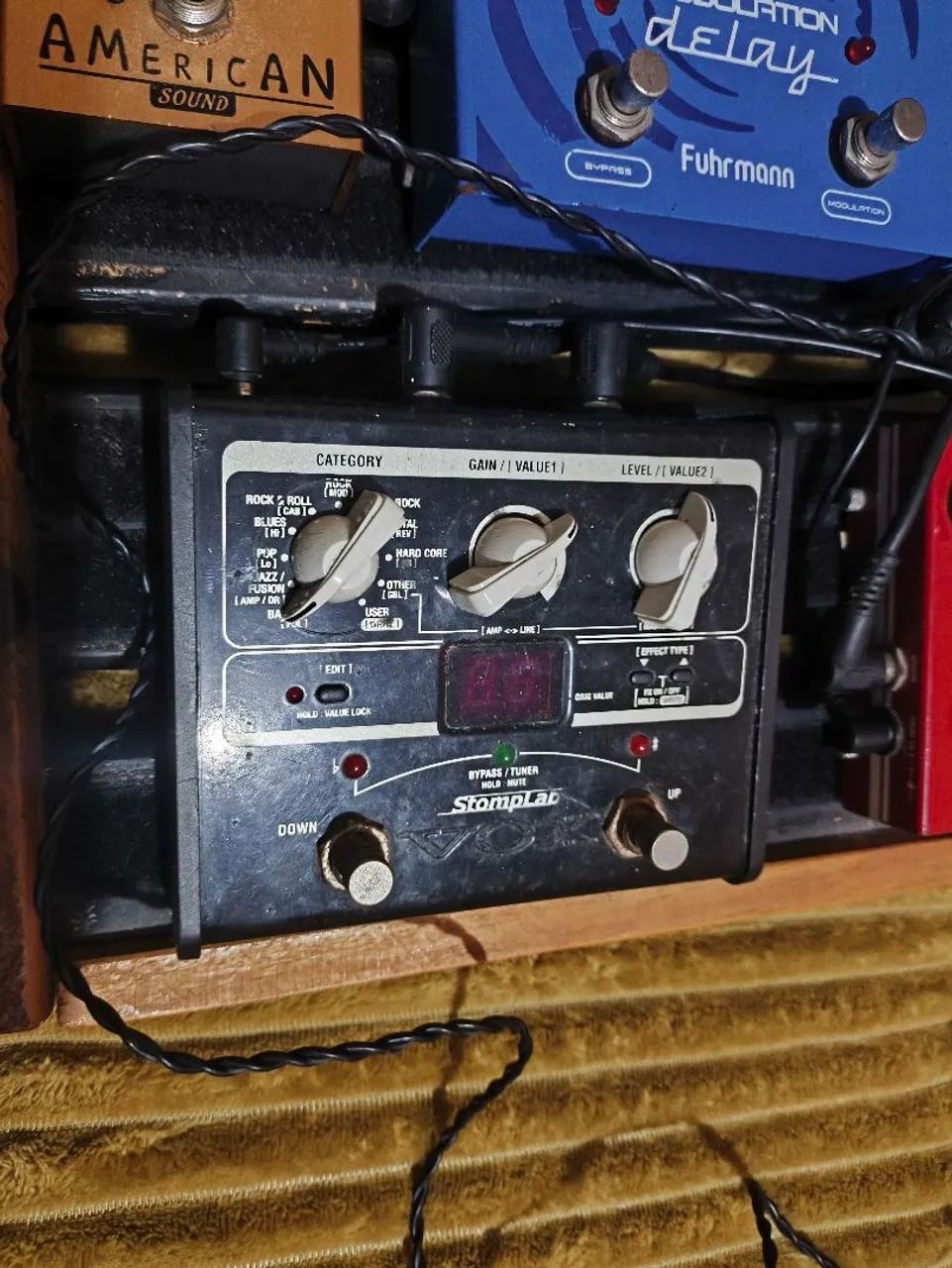 Pedal para guitarra stomp lab 2