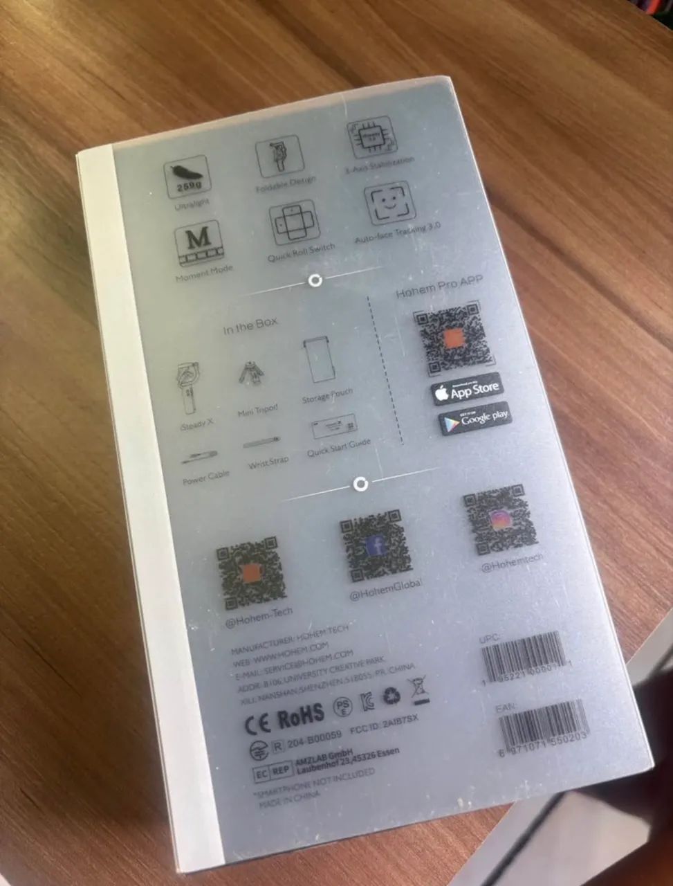 Gimbal Hohem iSteady X - Estabilizador 3 Eixos para Smartphone - Foto 5