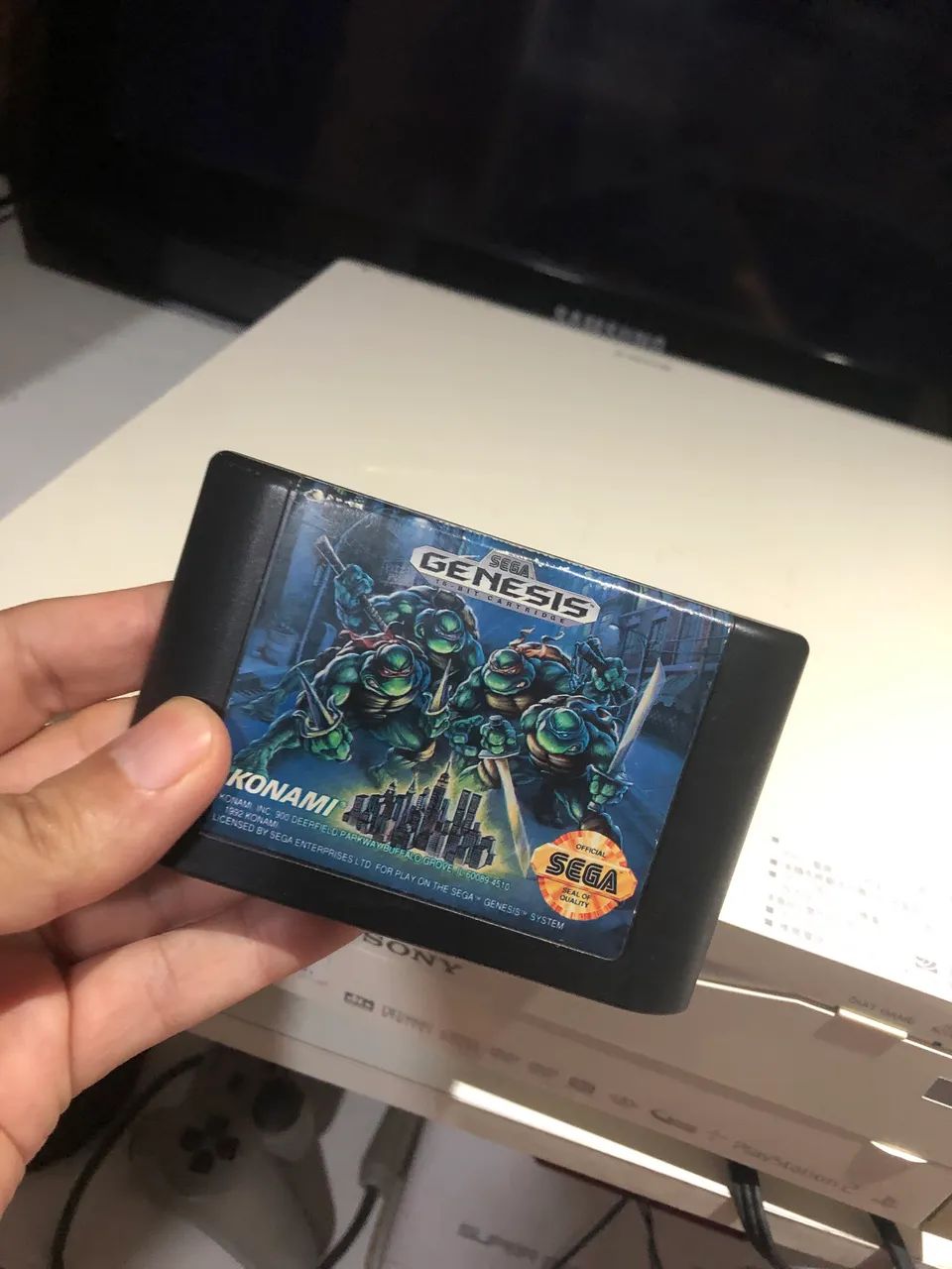 Tartaruga Ninja Mega Drive Original 