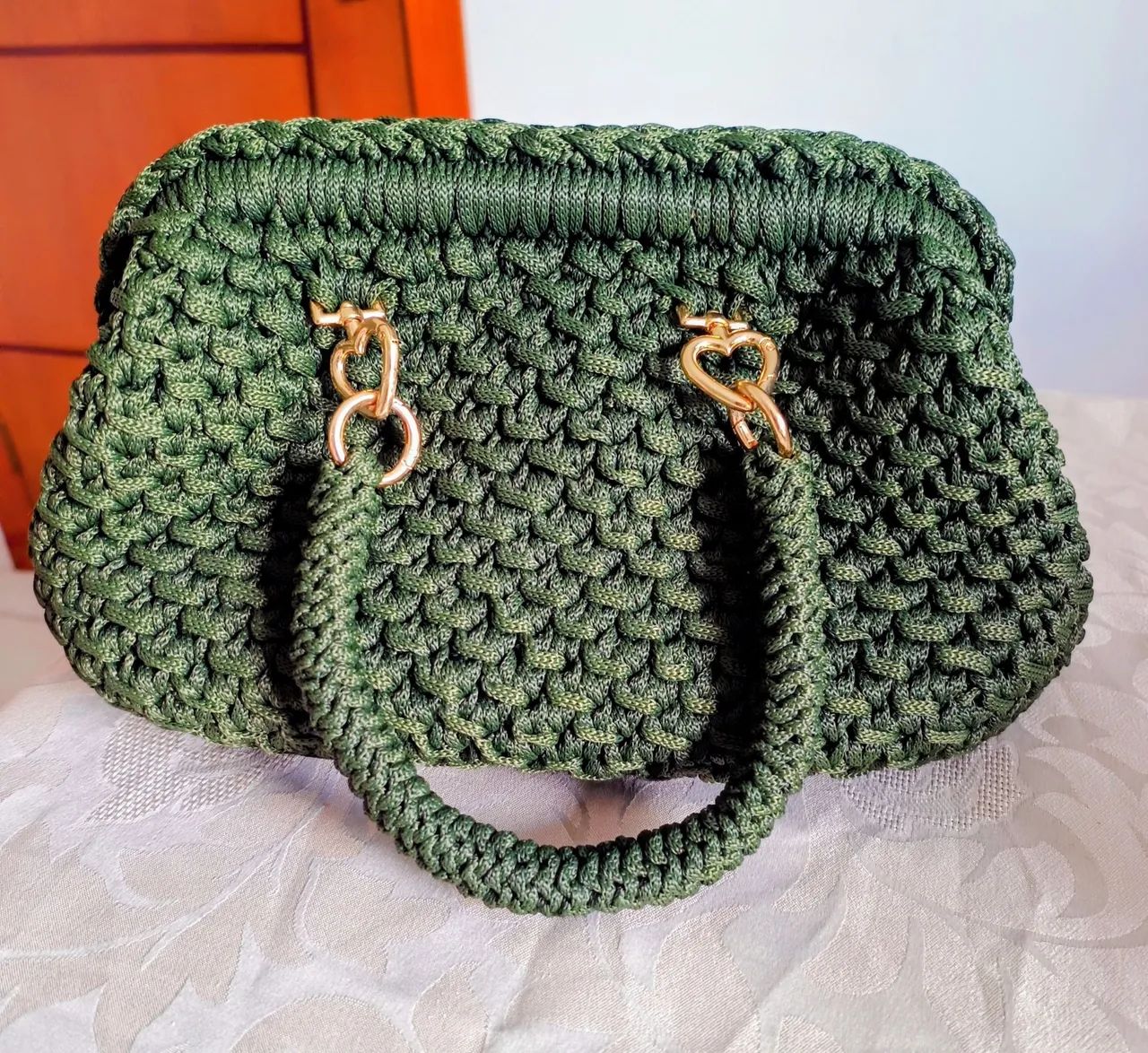 Bolsas de crochê novas - Foto 2