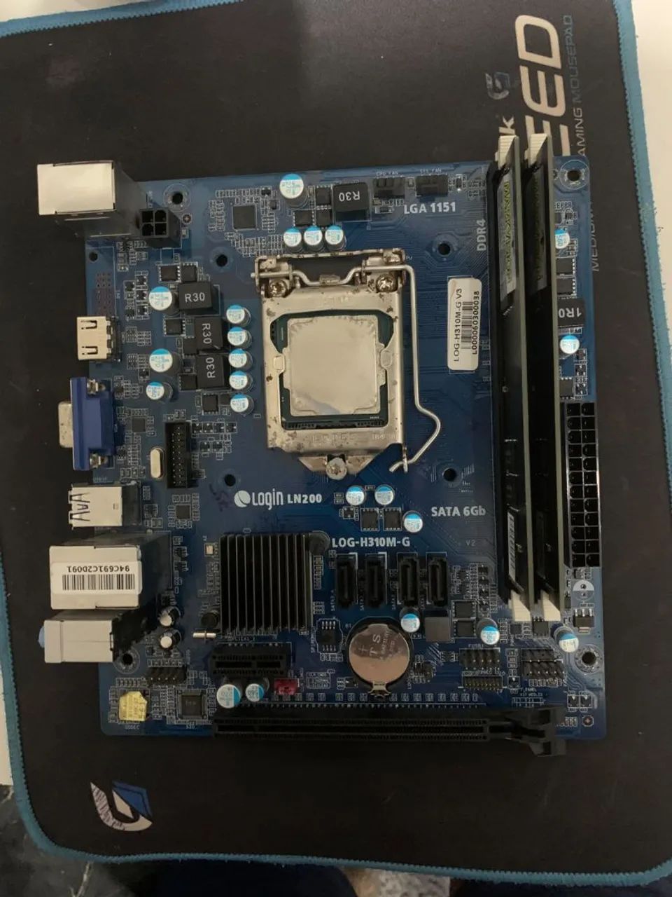 Kit placa lga1151 oitava geração  - Foto 4