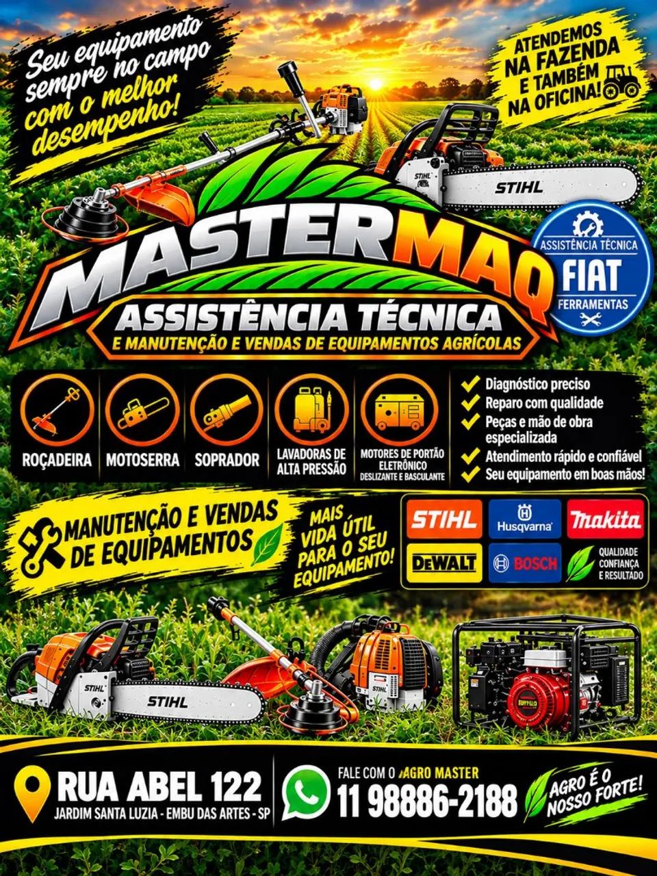 Mastermaq assistência técnica 
