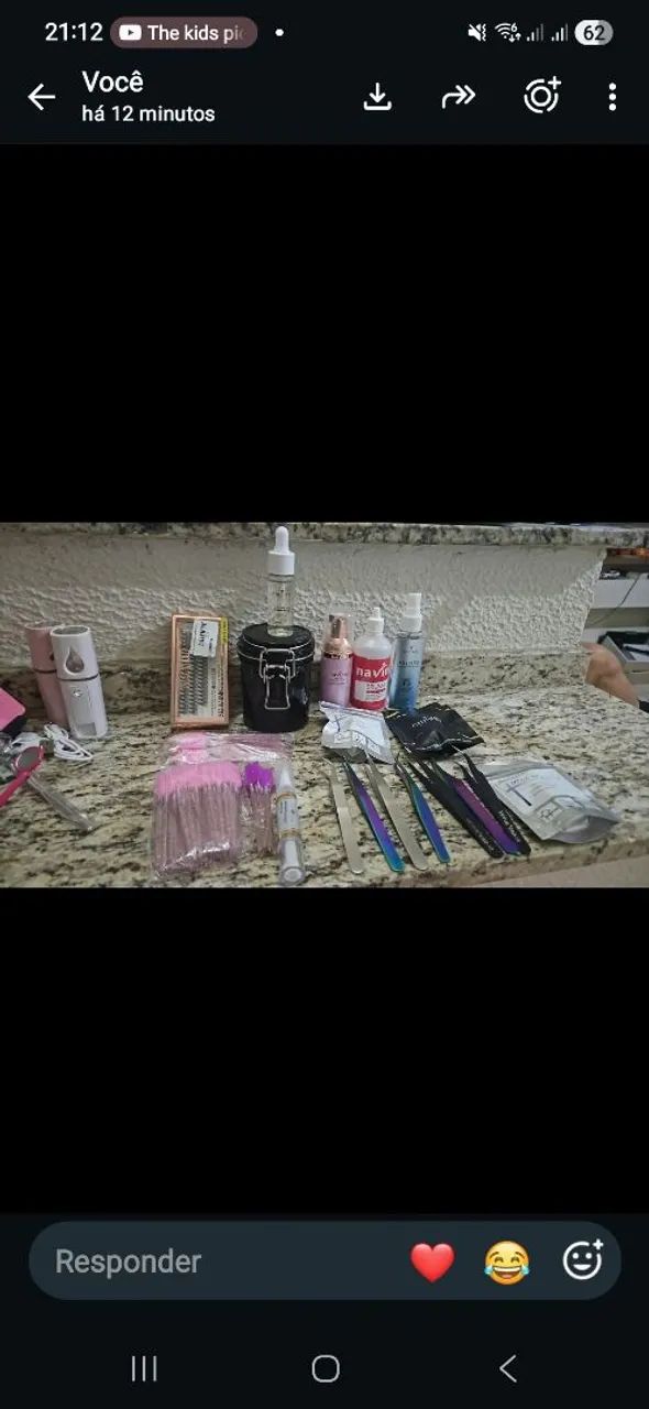 Extensão de cílios produtos  - Foto 2