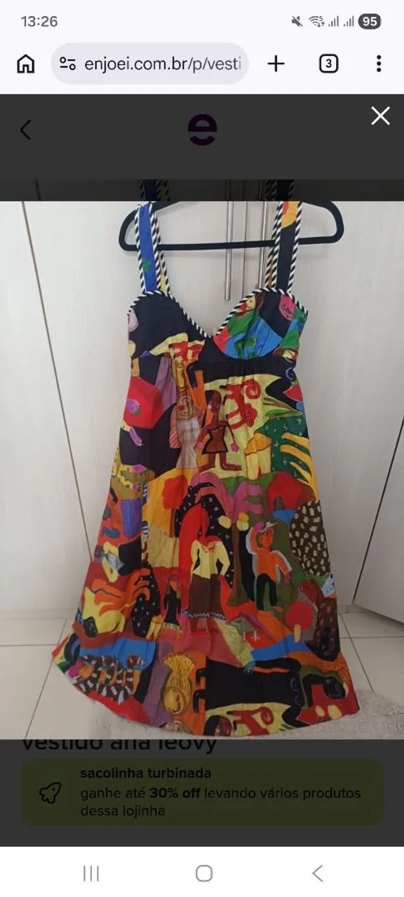 Vestido Ana Leovy Farm