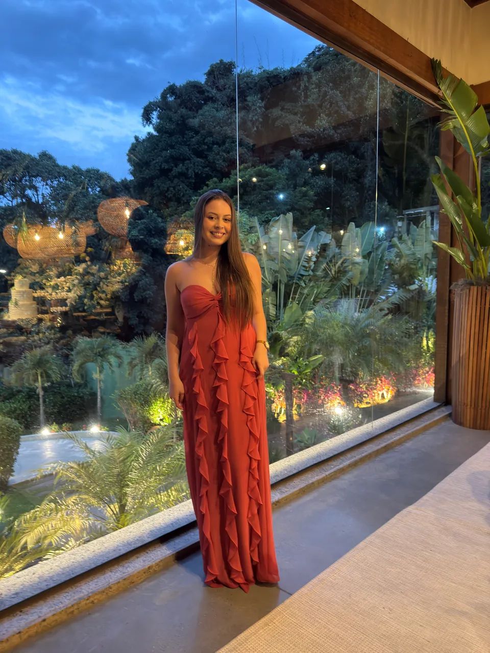 vestido de festa rosa  - Foto 2