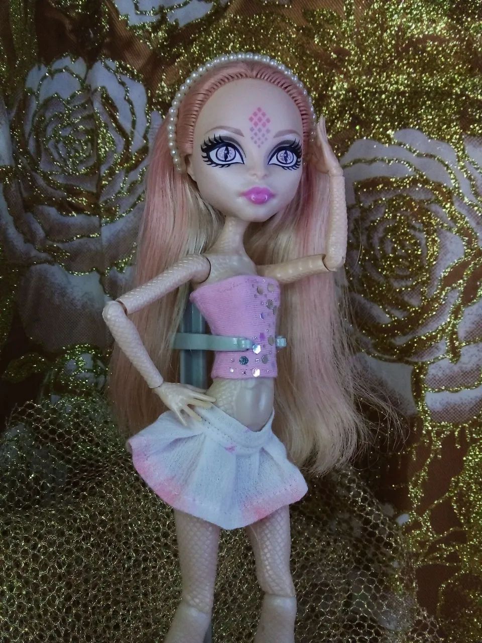 Saia e blusinha para Monster High G1  - Foto 3