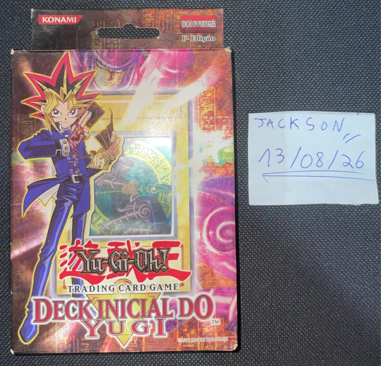 Starter Deck Yugi - Deck Inicial do Yugi 1ª Edição versão PTBR