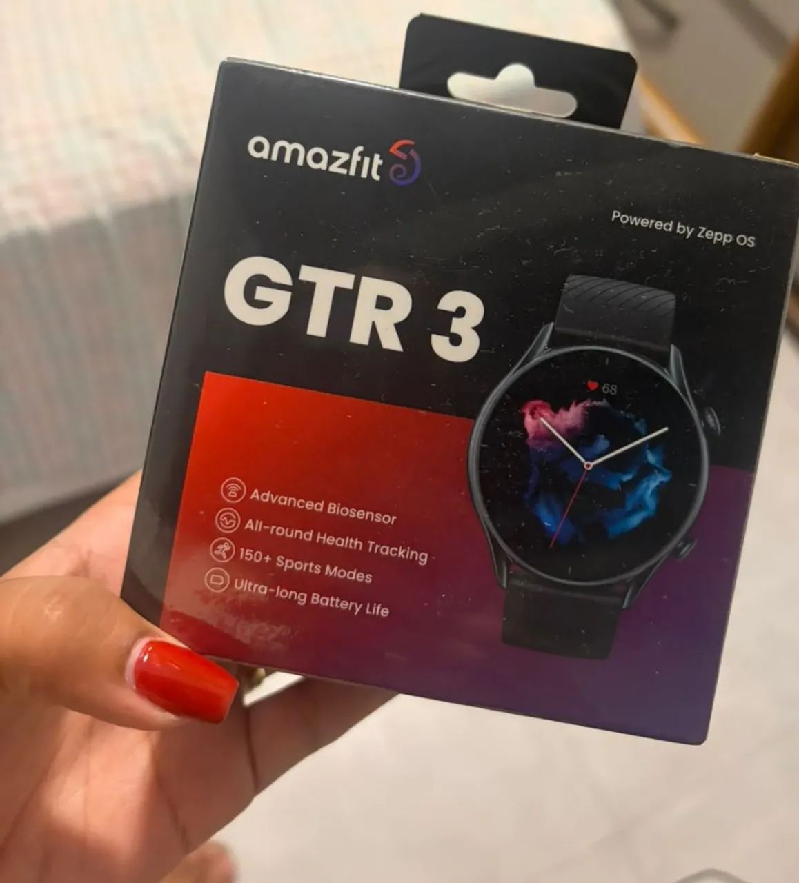 Amazfit GTR3 - Preto - Lacrado