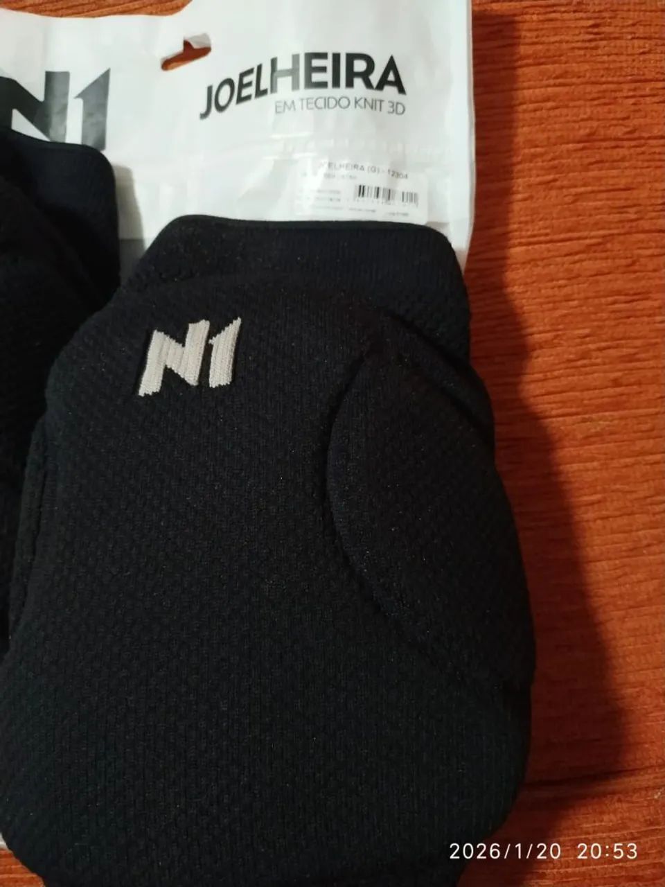 Joelheira N1Sport knit 3D tamanho G unissex nova - Foto 3