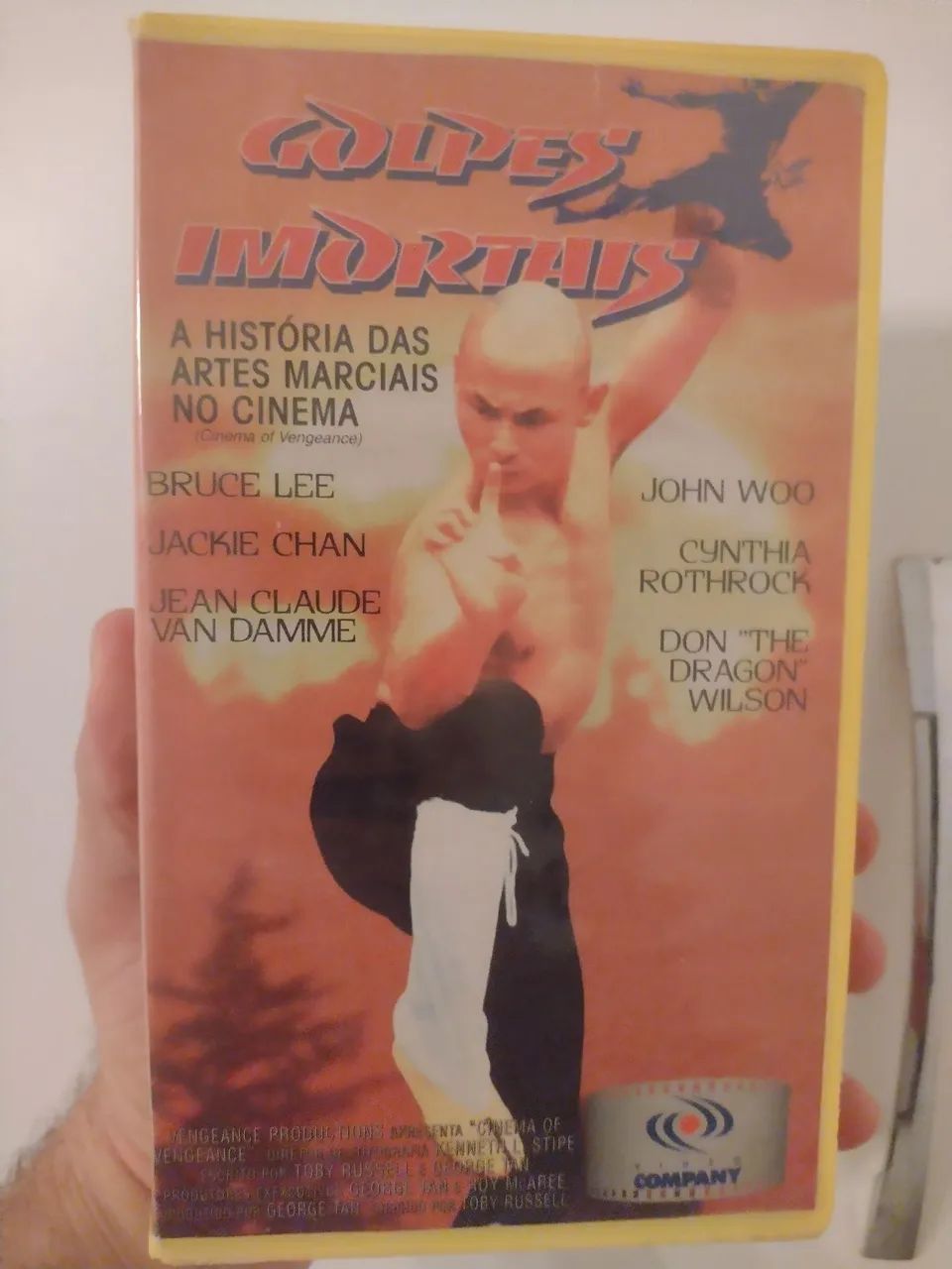 Vhs Golpes Mortais Bruce Lee 