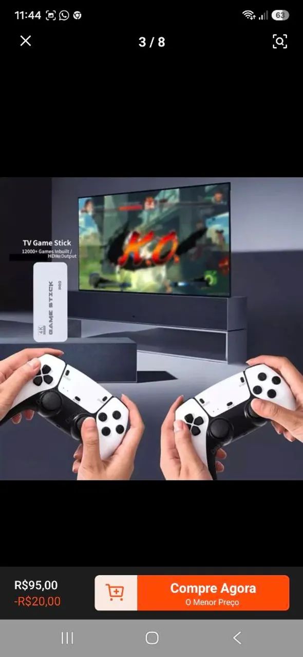 Video Game stick 4k - Foto 2