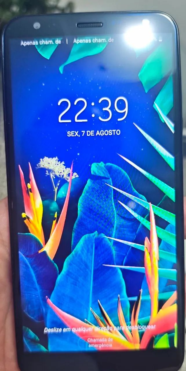 Celular básico LG K12 plus (usado)