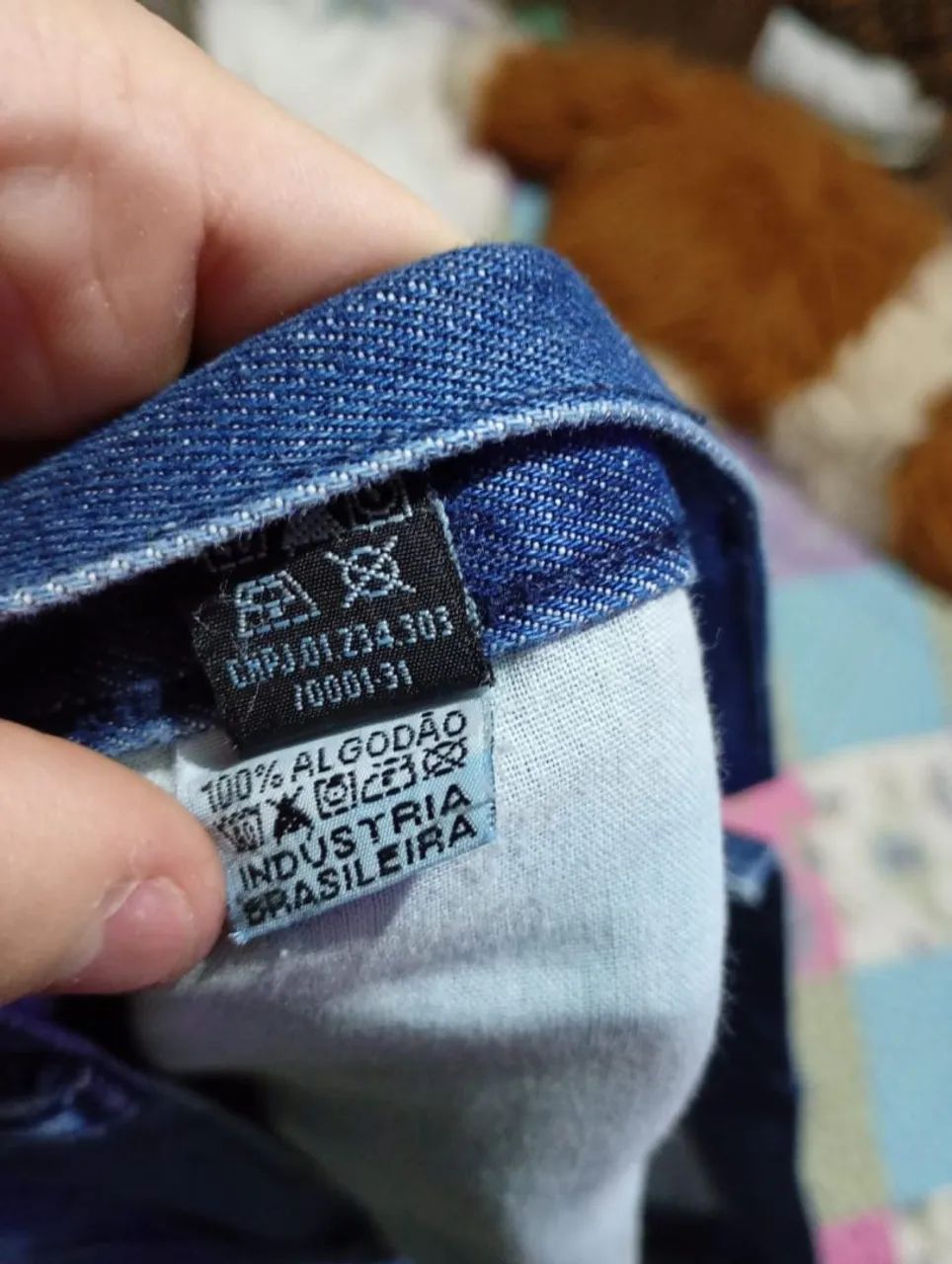 Calsa jeans customizada por mim - Foto 3