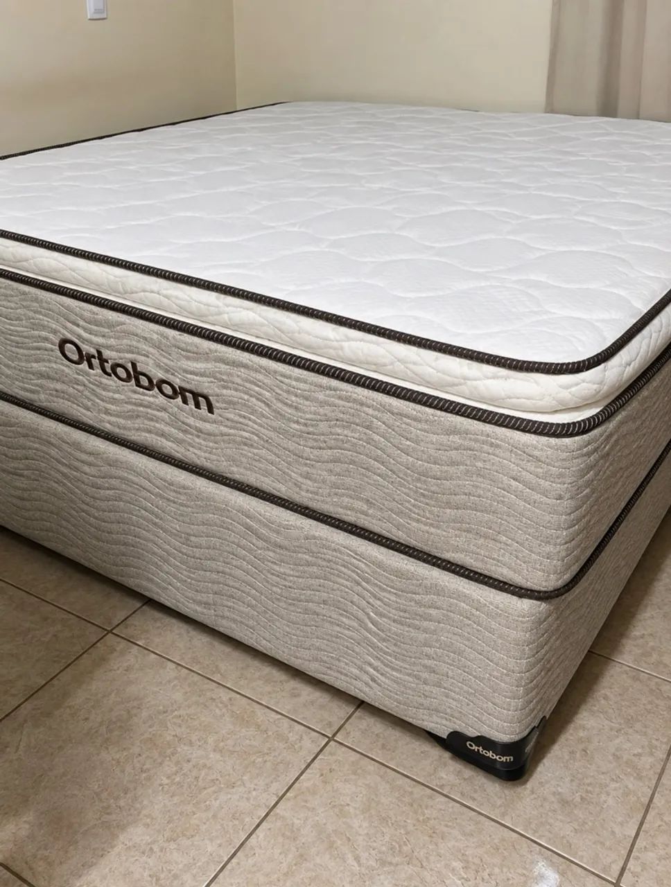  Cama Box Casal (Box + Colchão) Ortobom - Foto 2