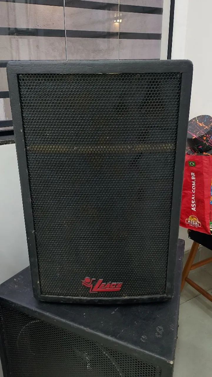 CAIXA DE SOM ATIVA LEACS PULPS 750