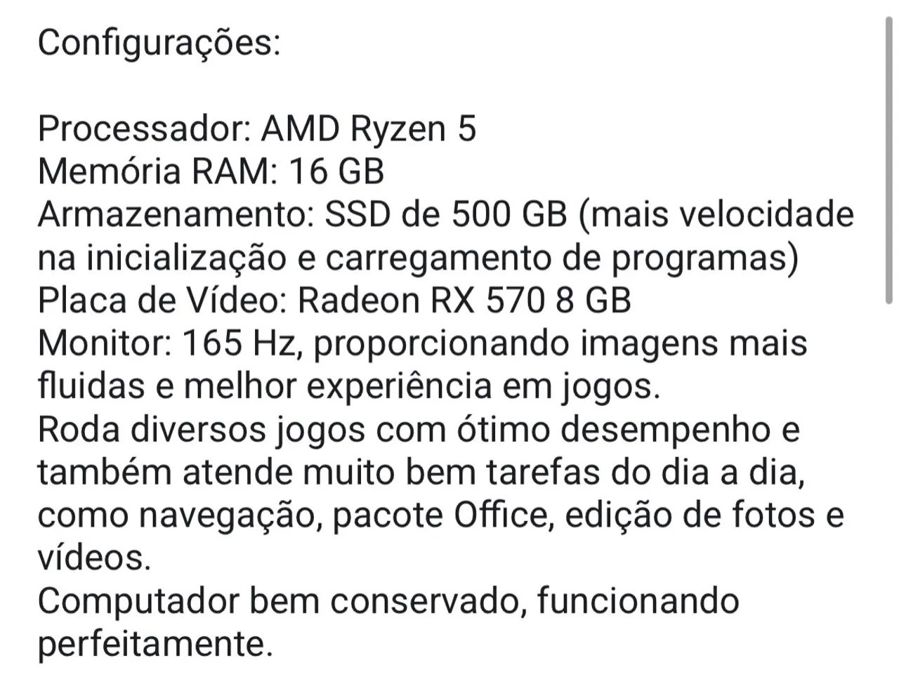 Cpu gamer Ryzen 5 - Foto 2