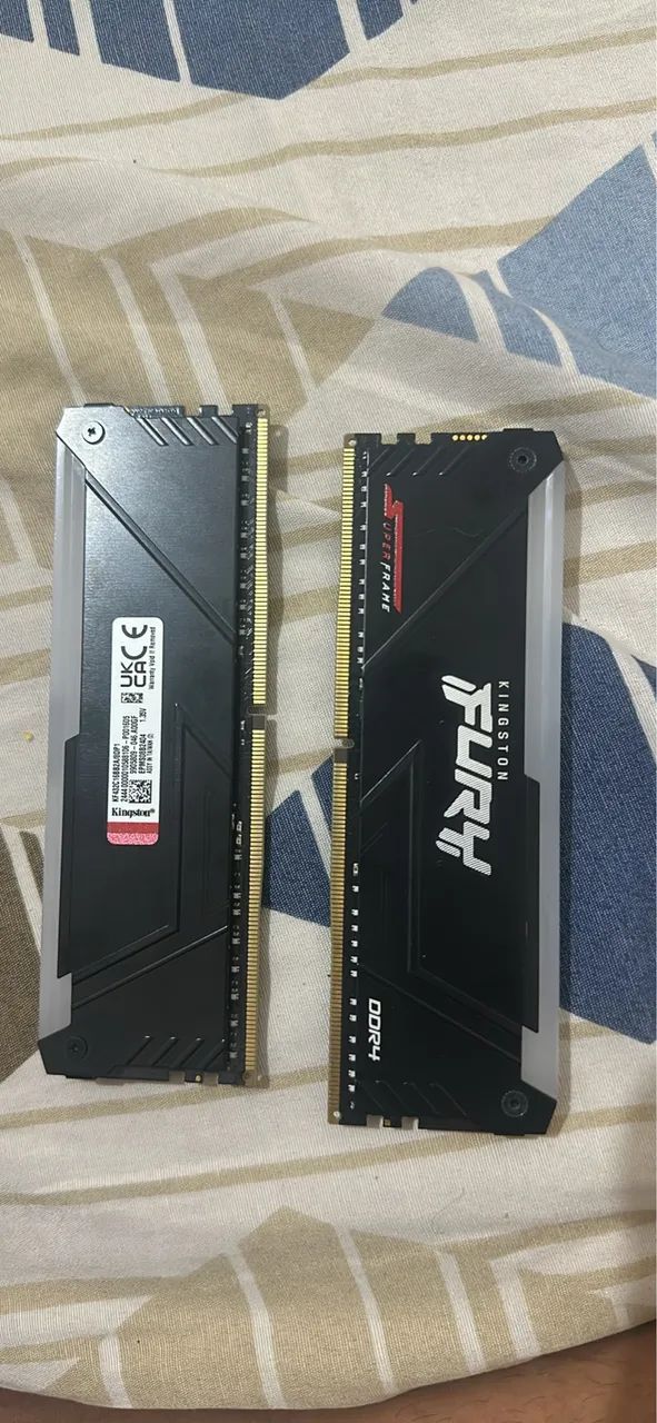     ? KIT 16GB KINGSTON FURY BEAST DDR4 3200MHz - OPORTUNIDADE! - Foto 2