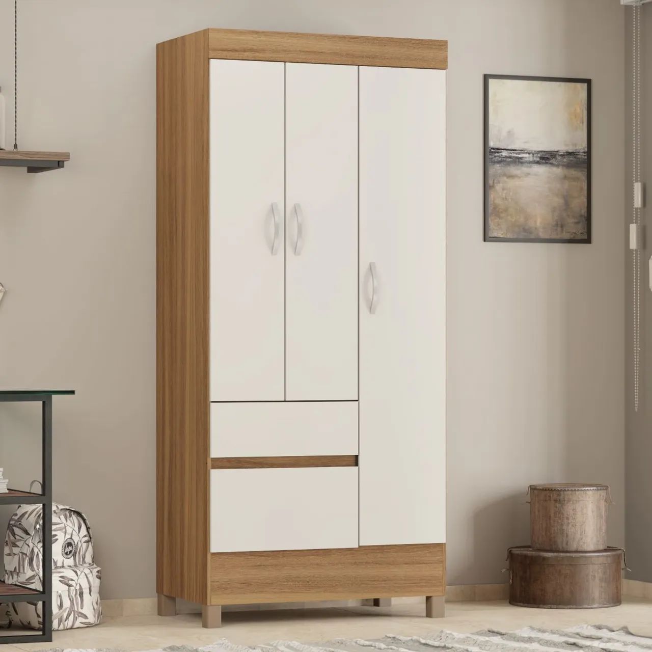 Guarda roupa 3 portas 