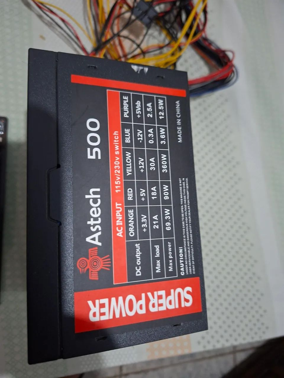 PLACA DE VÍDEO+ PLC MÃE+FONTE  - Foto 2