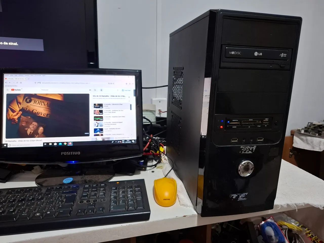 Computador completo 4gb Core2 duo 