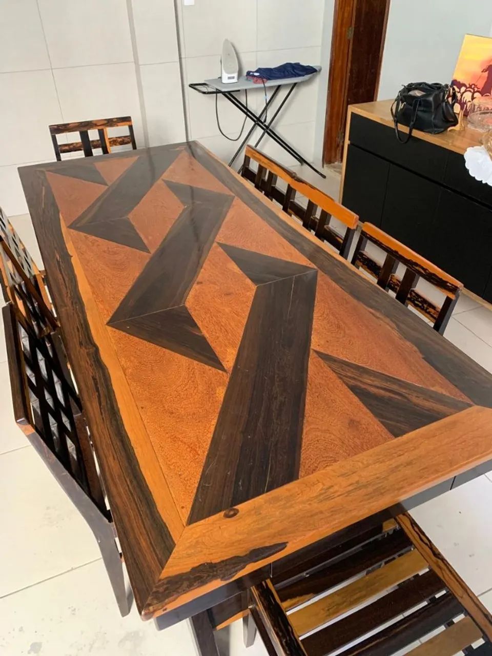 Mesa 2,20 com 8 cadeiras - Foto 5