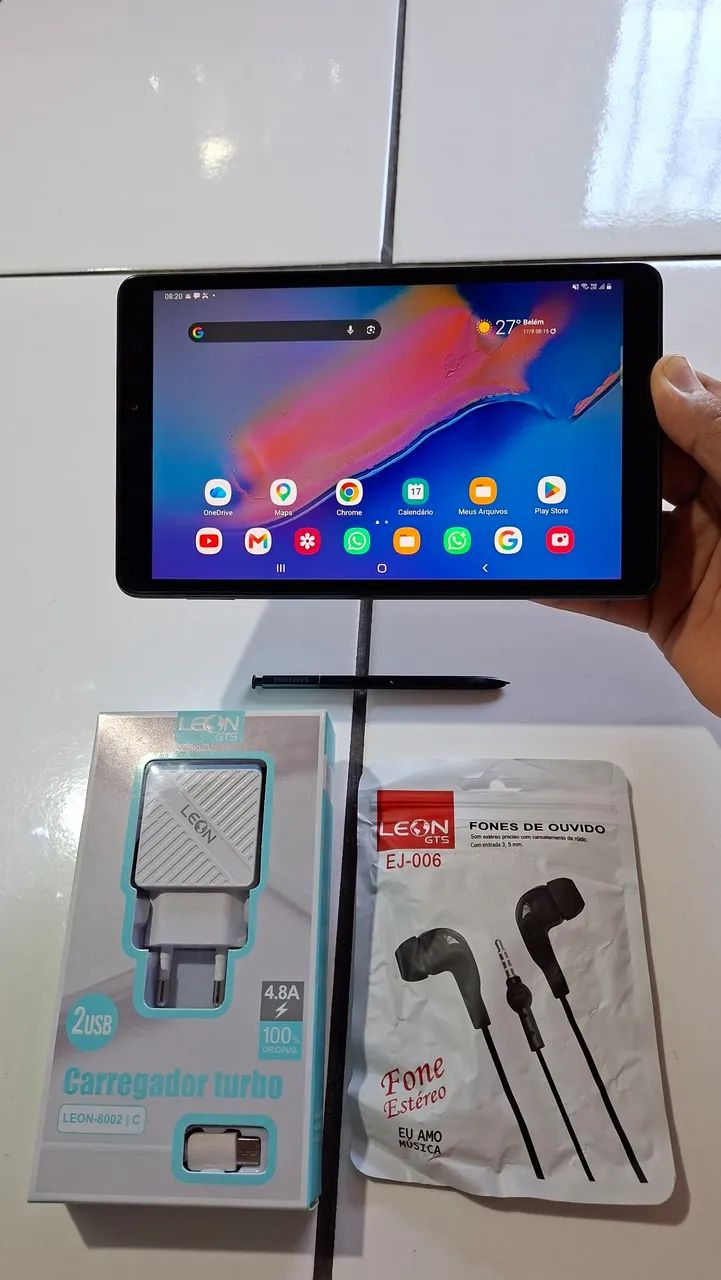 Tab A Tablet Samsung com Caneta S Pen 32Gbs 8 polegadas pega chip e faz ligacao - Foto 4