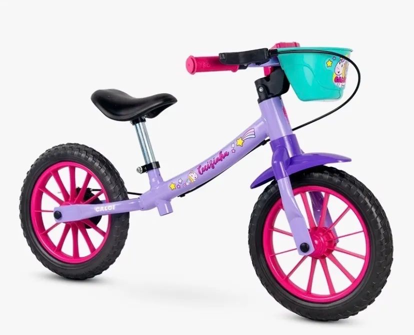 Bicicleta de equilíbrio menina 
