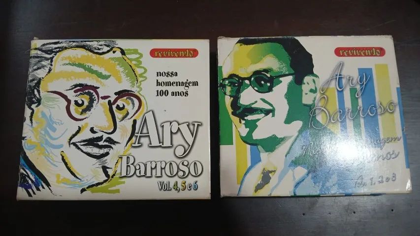 2 Box Revivendo Ary Barroso  6 CDs