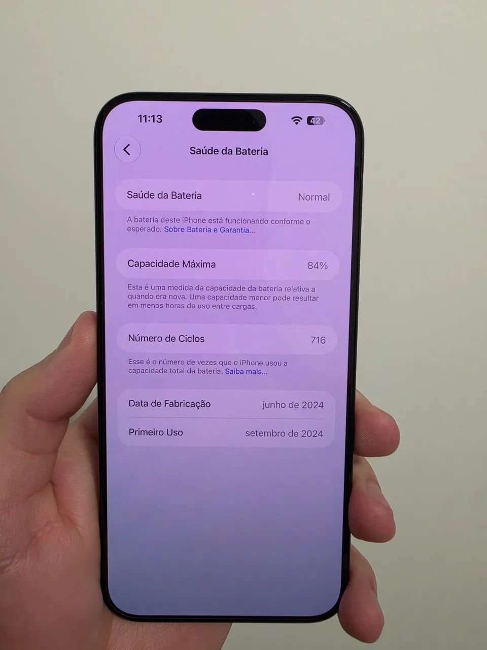 iPhone 15 Pro Max 256 GB Tudo Original  - Foto 4