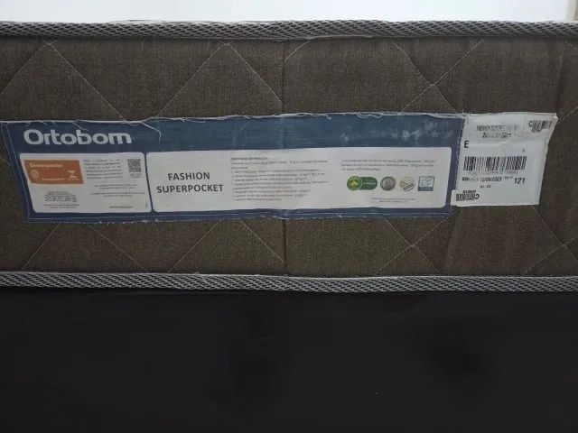 Urgente - Mudança - Ortobom - Cama de Casal + Box - Foto 2