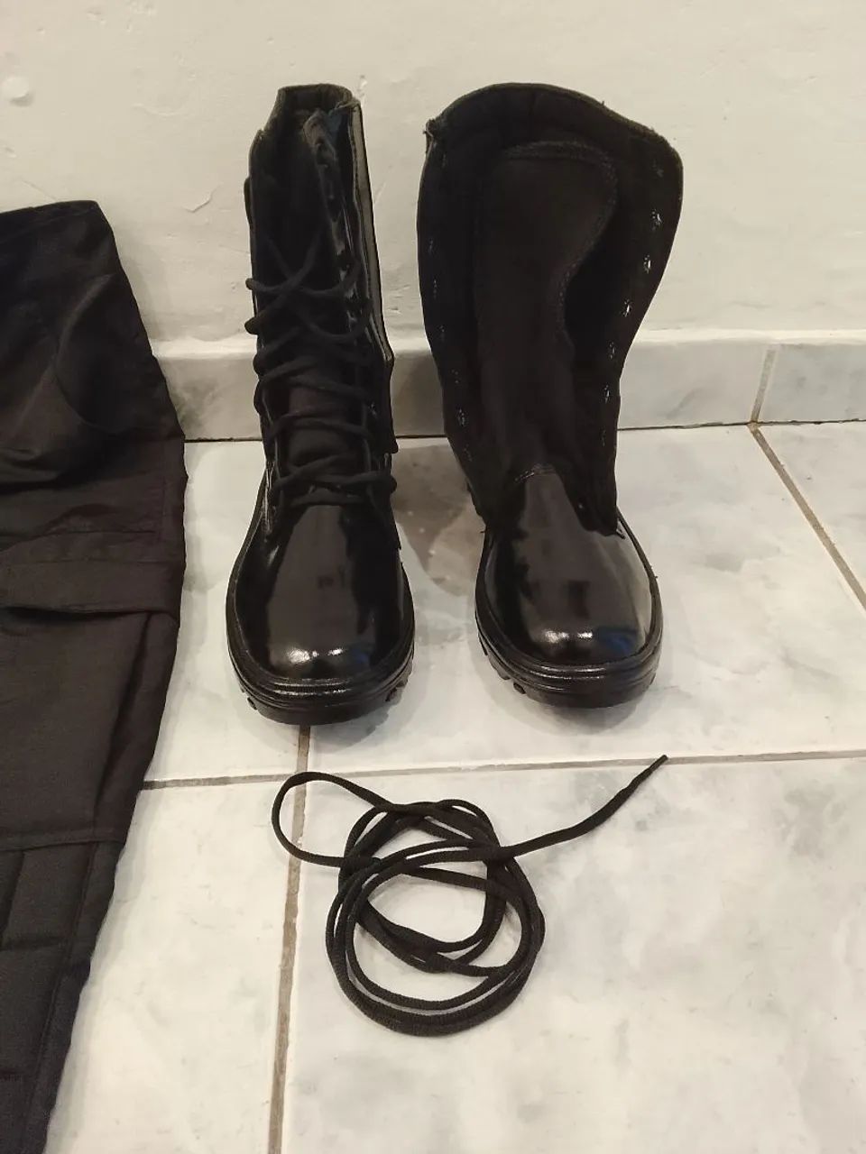 Conjunto Bombeiro Civil com calça tática, cinto, boné, coturno e bordal  - Foto 3