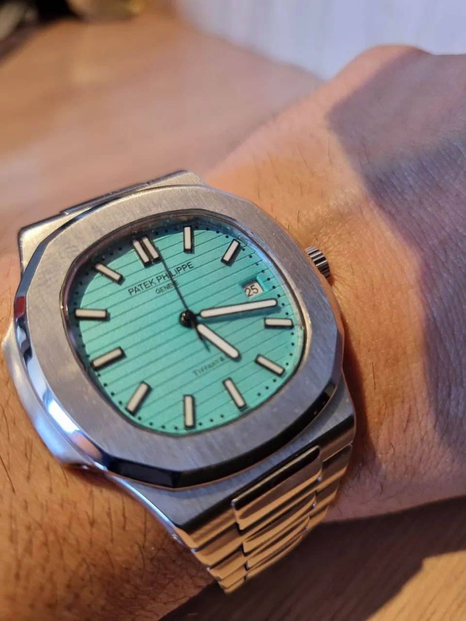Relógio Estilo Patek Philippe Tiffany - Foto 2