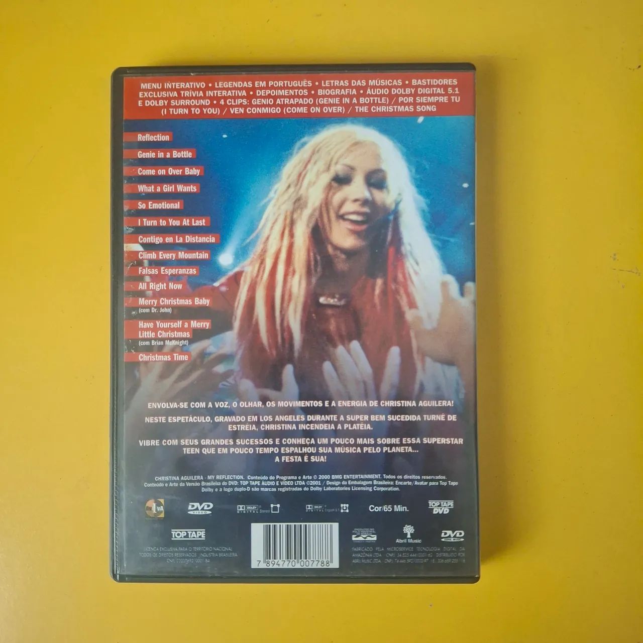 Christina aguilera - Dvd  My Reflections (Com encarte) - Foto 3