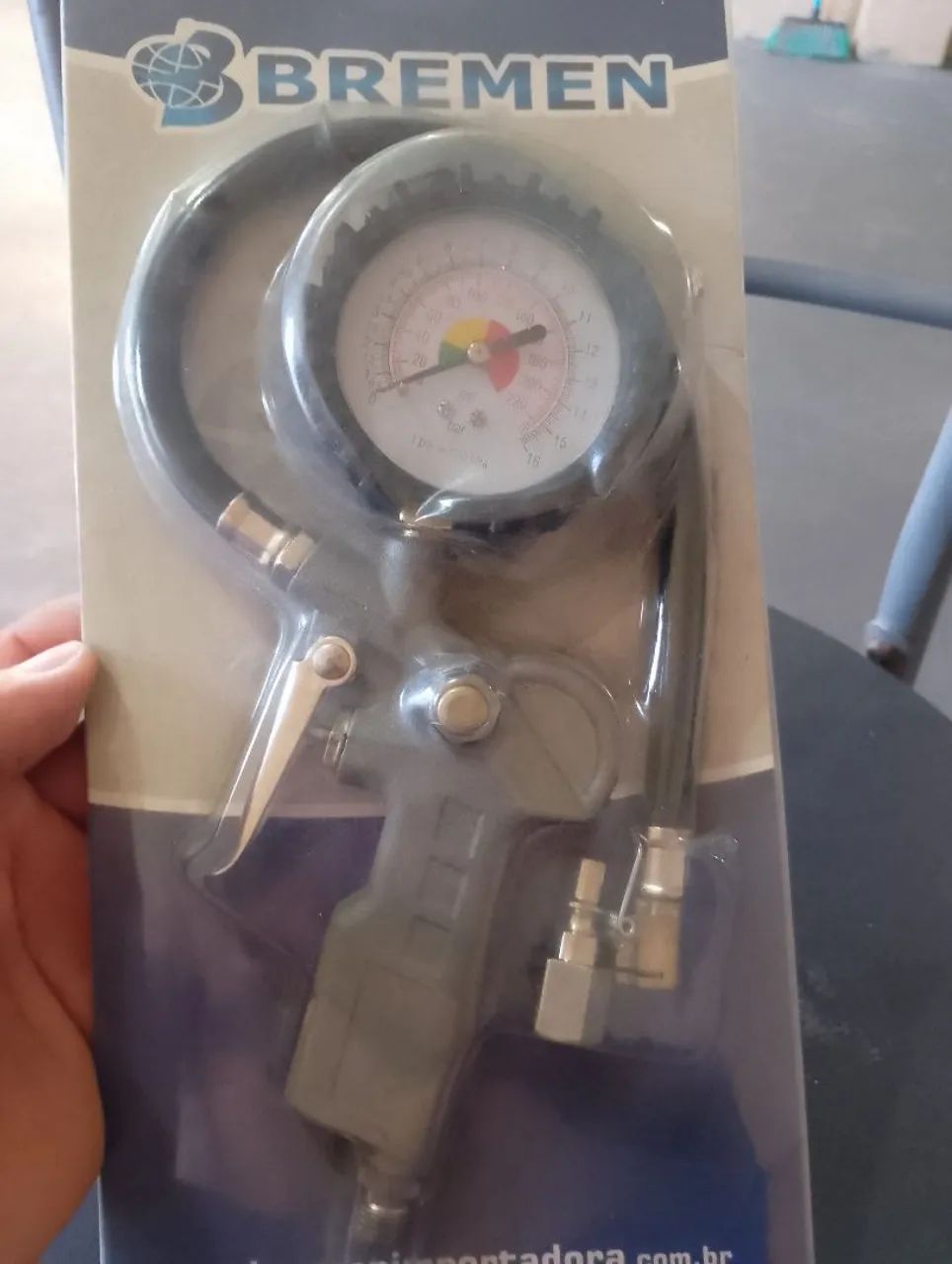 Calibrador analógico com bico aro 22 PSI cabo POL - Foto 2