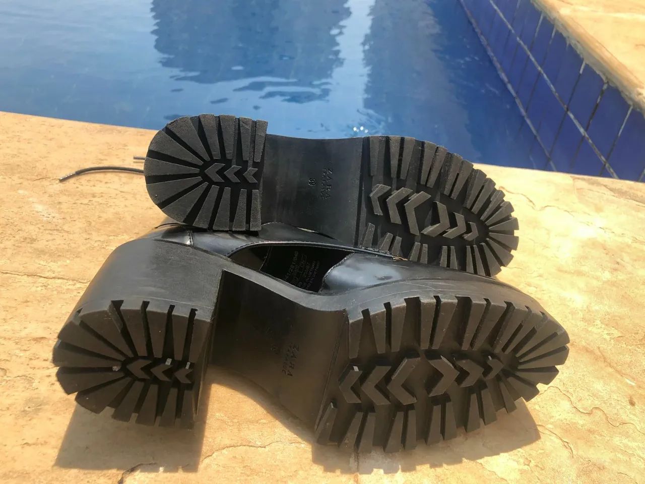 Sapato preto Zara - Foto 4