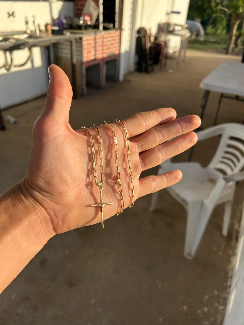 Corrente em ouro 18k - Foto 2