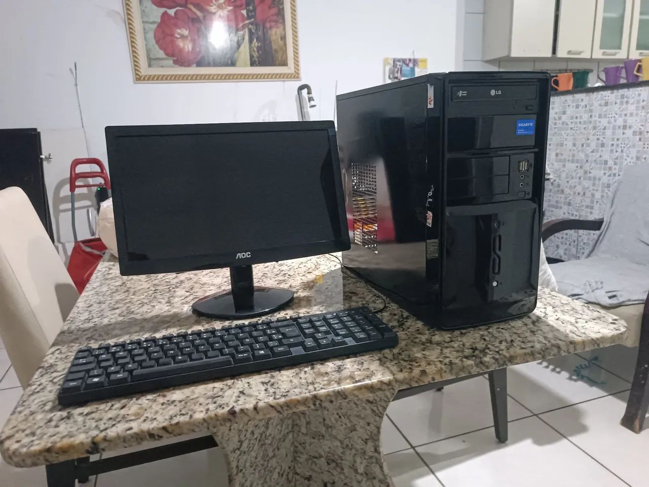 Computador Core i5 8GB completo 