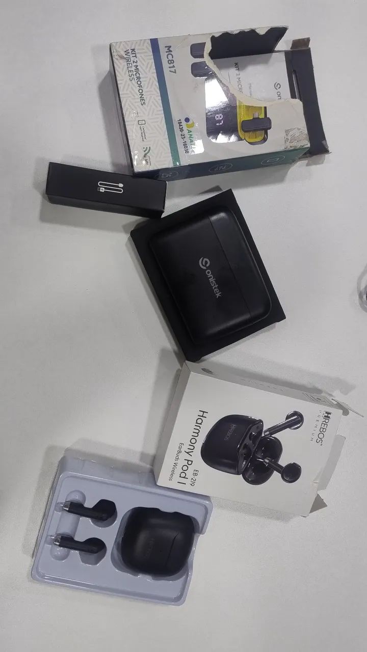 Fone de ouvido e microfone de Lapela  - Foto 2