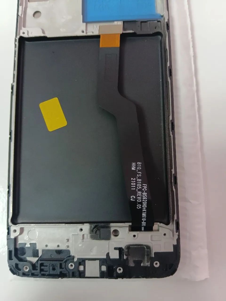 Tela Frontal Samsung Galaxy A10 A105 Nova Com Aro + Película 3D - Foto 3