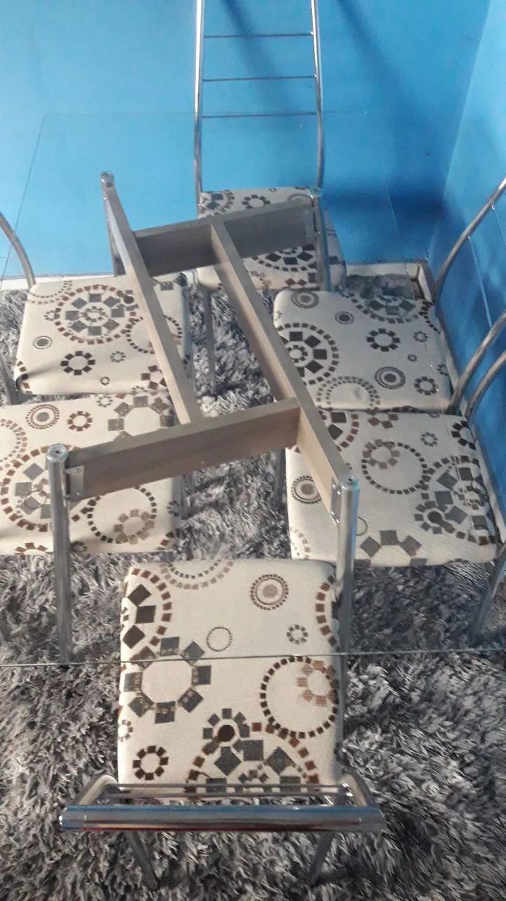 Jogo de mesa carraro - Foto 2