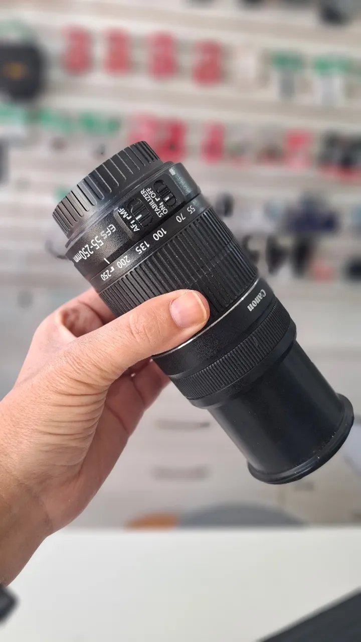 CANON EFS55−250 Canon Efs 55-250Mm F / 4.0-5.6 É Ii Telefoto Zoom Lente Para
