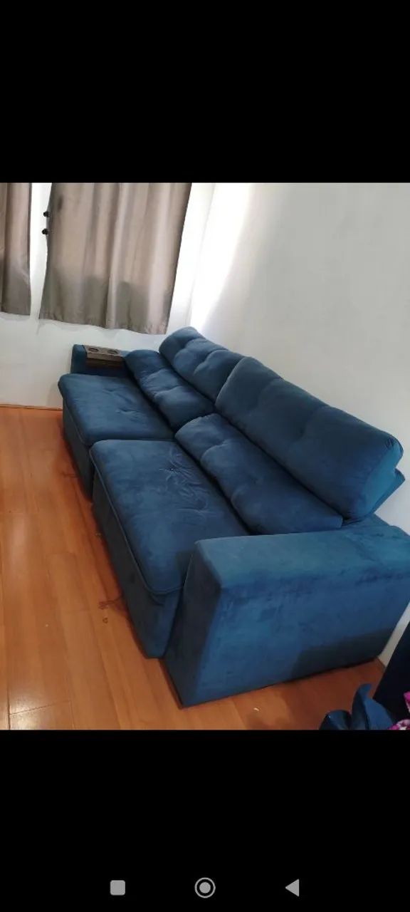 Sofá retrátil e reclinável 2.90m - Foto 2