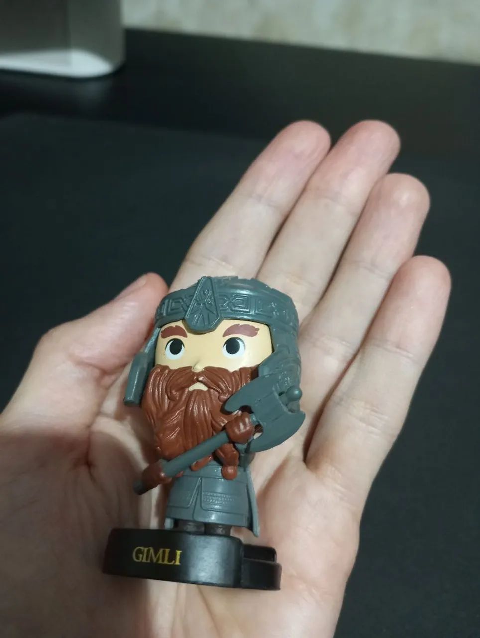 Boneco Gimli Senhor dos Anéis Bobs - Foto 3