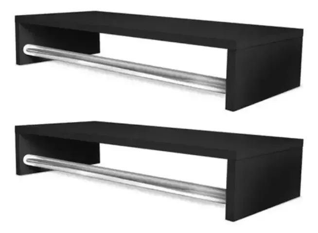  Cabideiro de Parede / Arara Suspensa em MDF - Foto 4