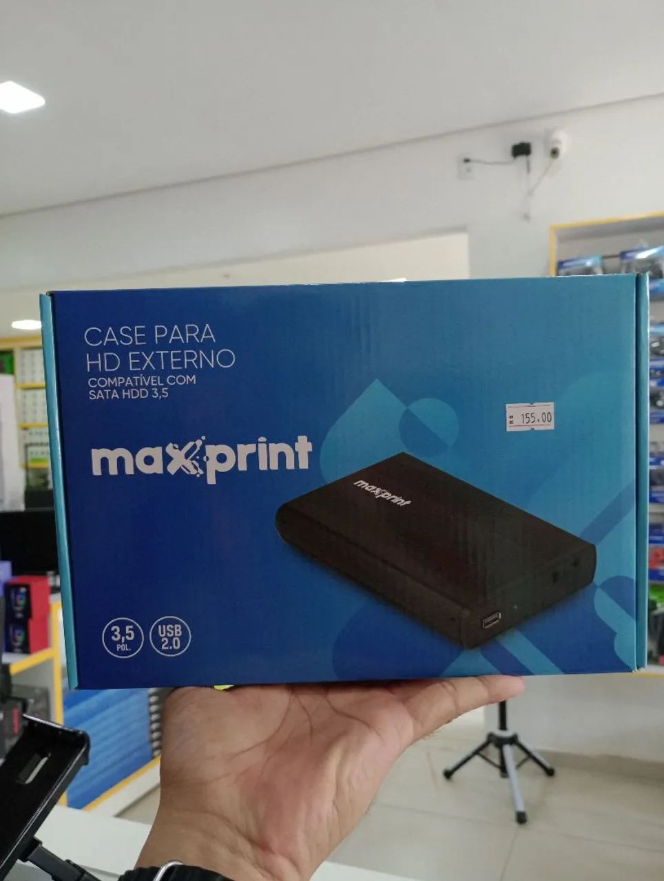 Case pra HD extremo 
