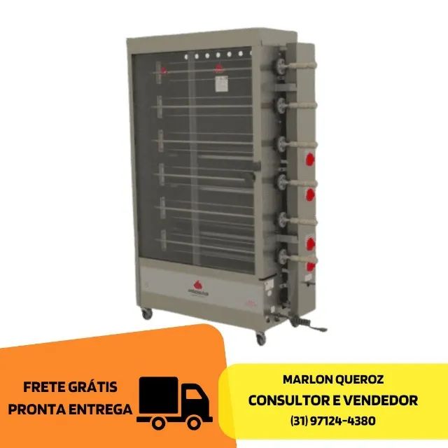 Assadeira para 30 Frangos Progas Nova