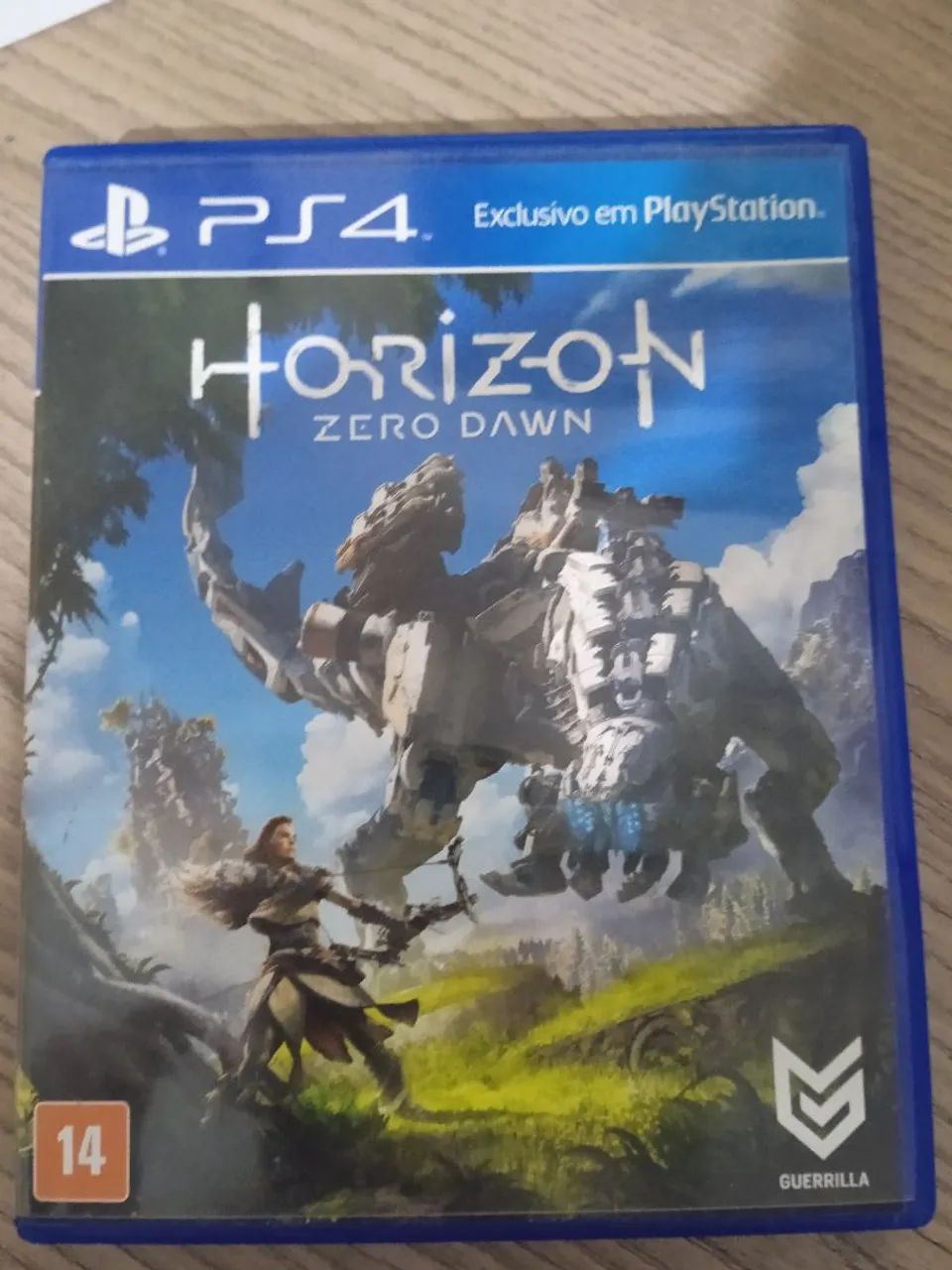 Horizon: Zero Dawn - PS4, mídia física (capa plástica normal)